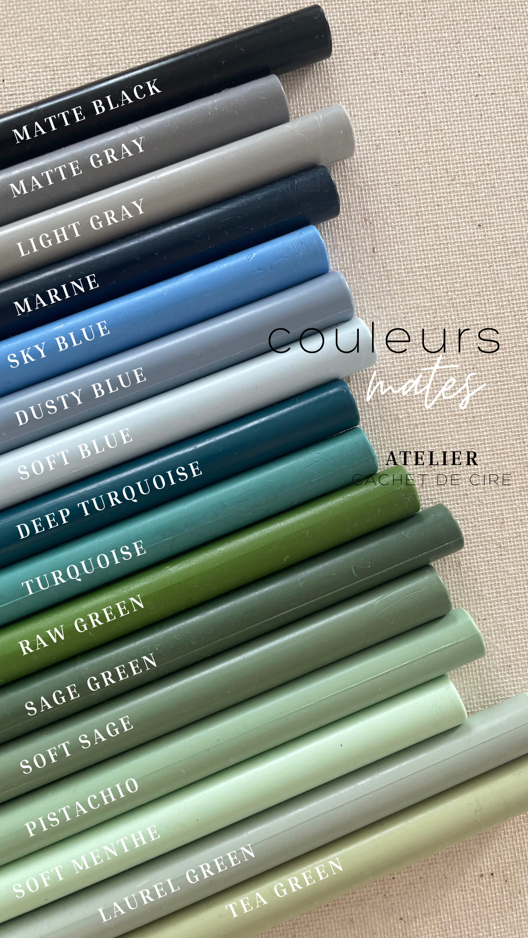 Oui - Cachet de cire adhésif