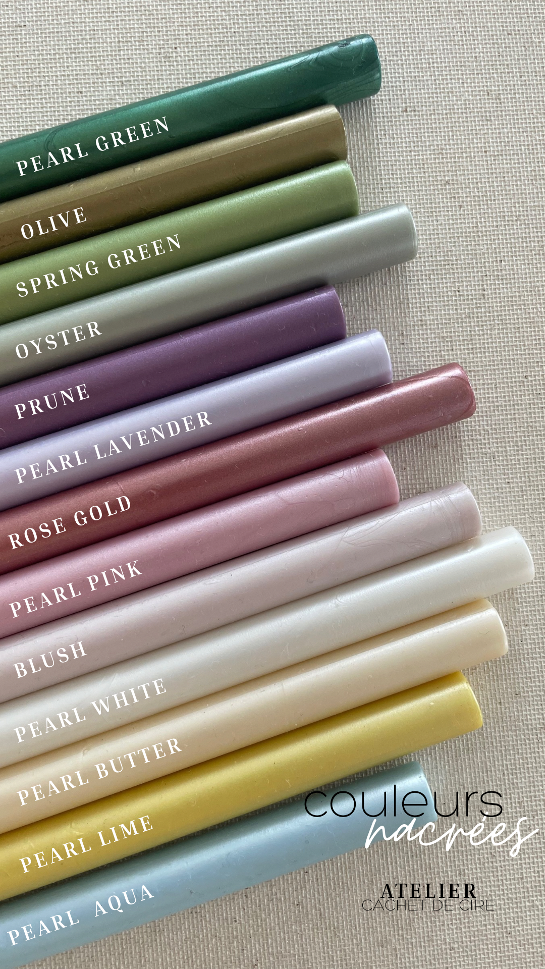 Oui - Cachet de cire adhésif