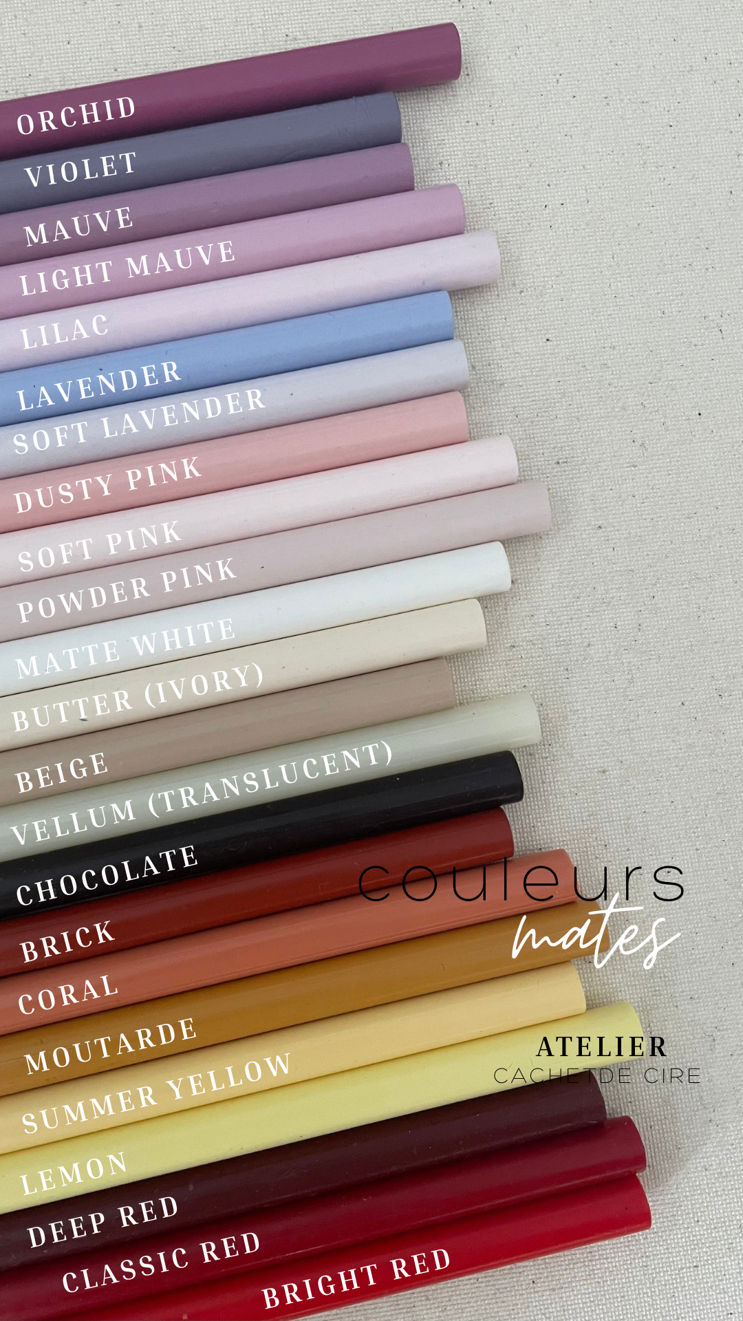 Oui - Cachet de cire adhésif