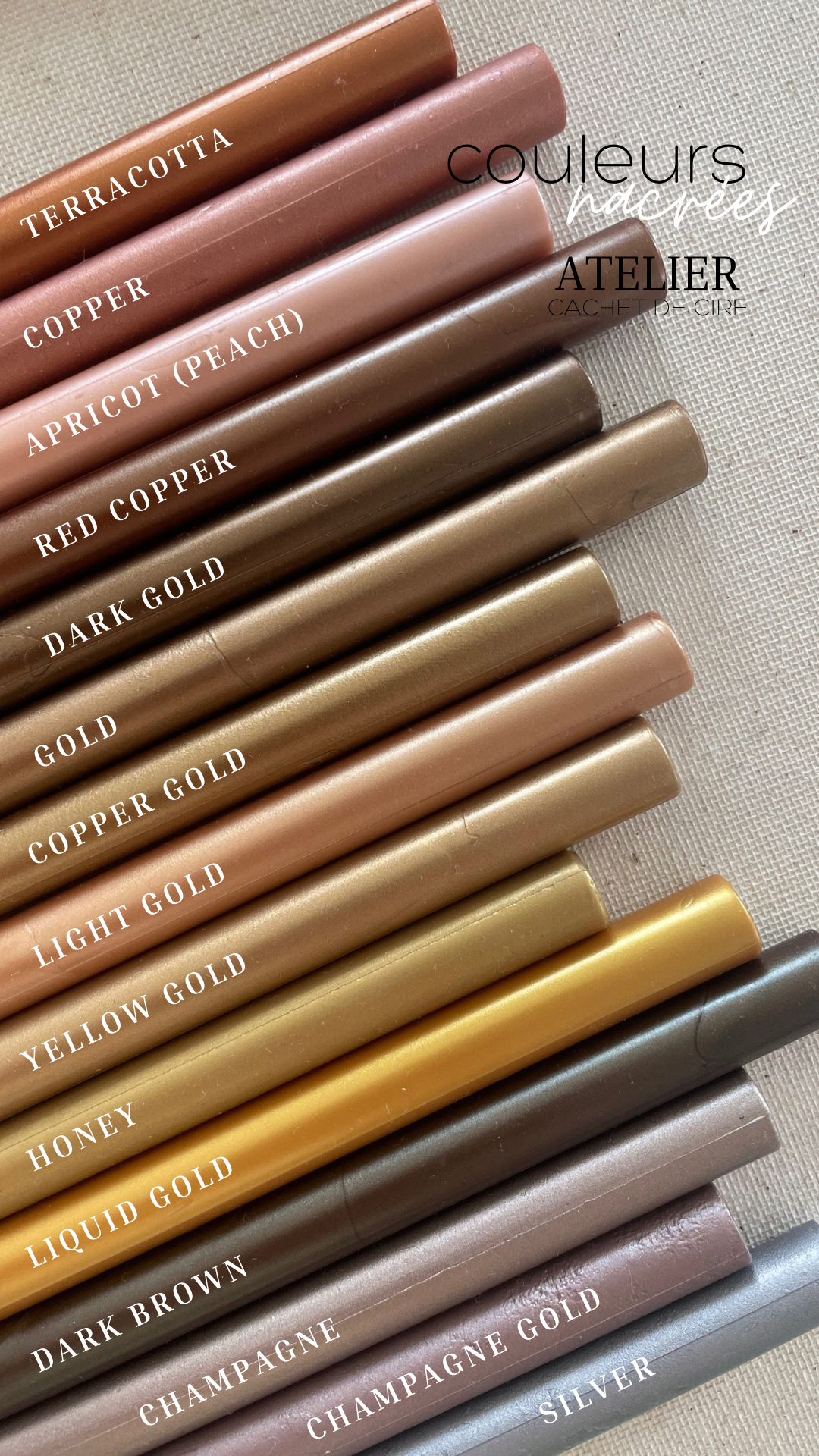 Oui - Cachet de cire adhésif